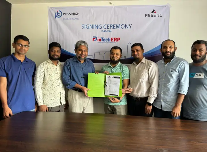 ERP Software Signing Ceremony